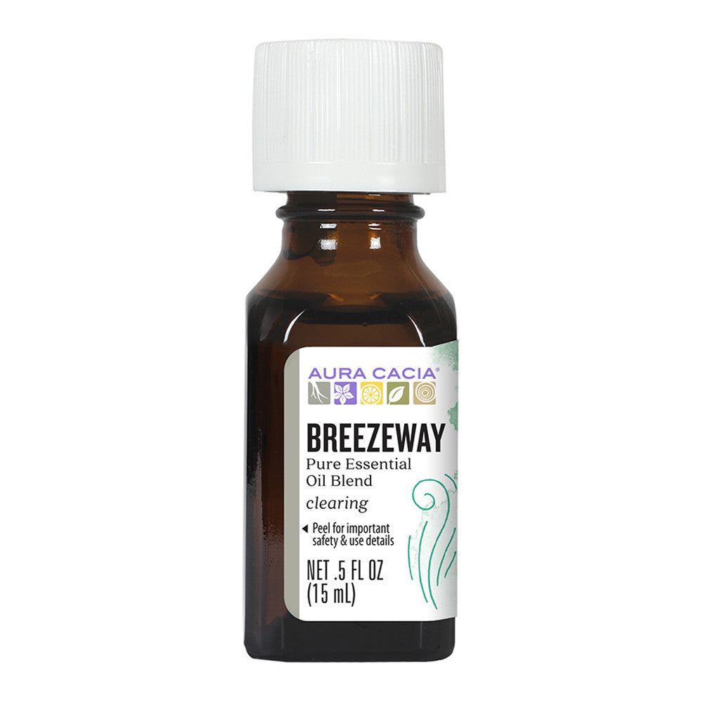 Aura Cacia Breezeway Pure Essential Oil Blend, 0.5 Oz